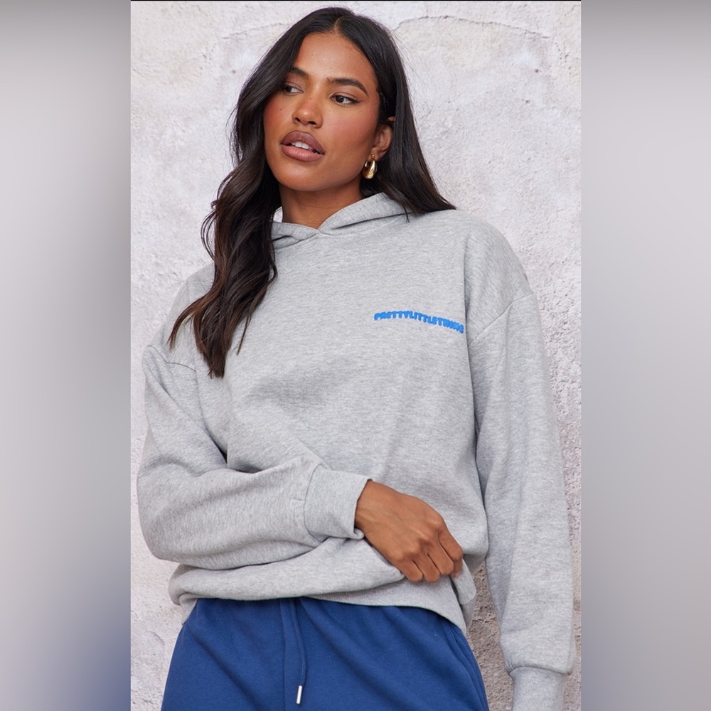 Brand new, only wore once PLT gray hoodie.